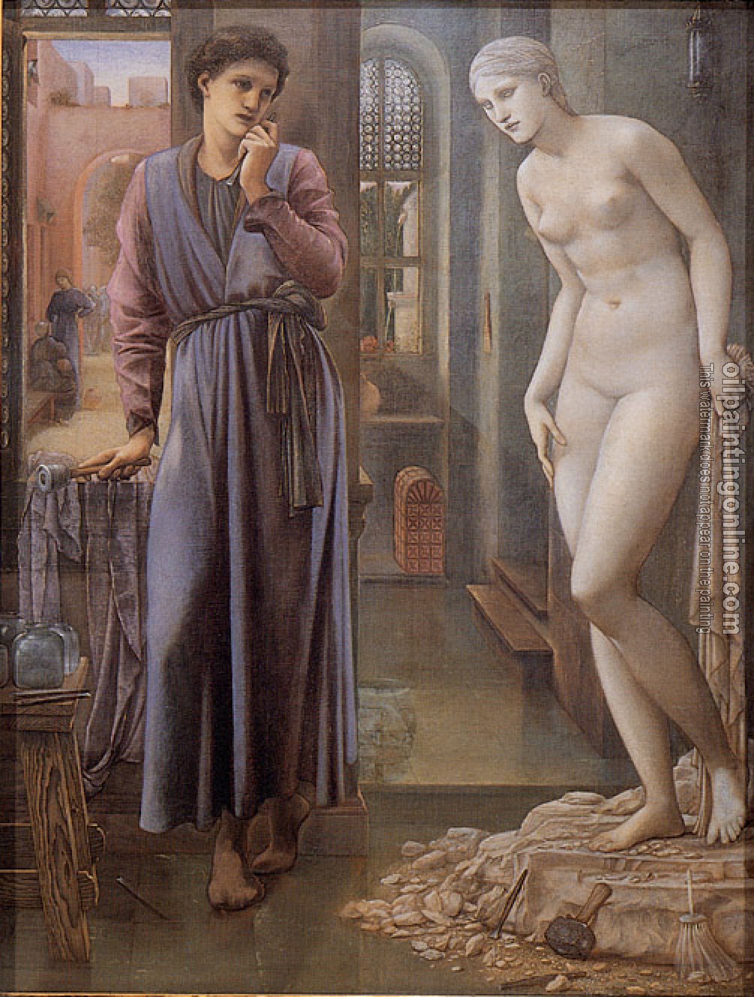 Burne-Jones, Sir Edward Coley - Pygmalion and the Image 2 The Hand Refrains